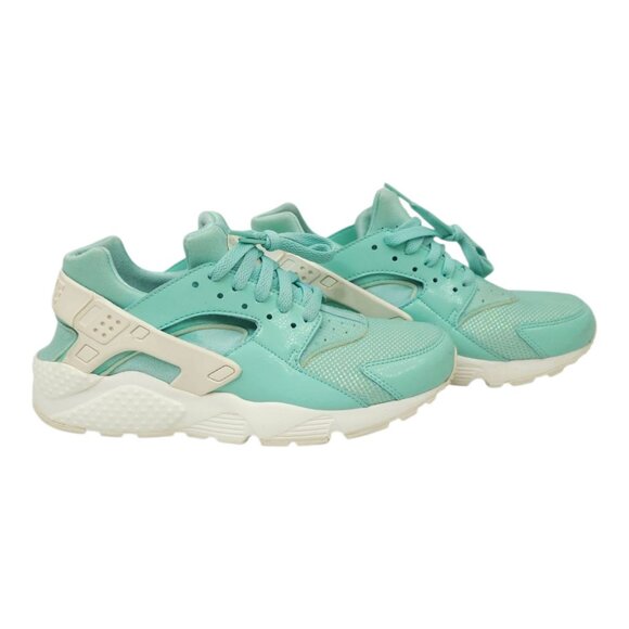 Nike Huarache Run Sparkle Sneakers Youth 6.5 Y Tropical Twist Aqua AV5104-300 - Picture 12 of 16